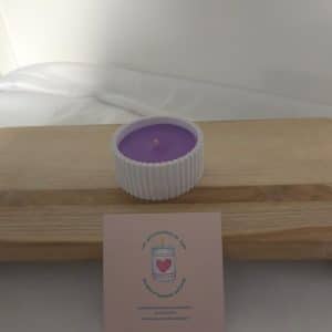 Bougie parfum Violette