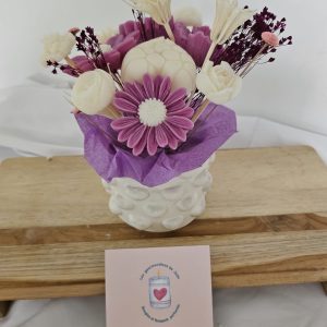 Bouquet de fondants parfumés Framboise Noire Vanille – Senteurs gourmandes et fruitées