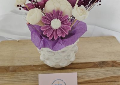 Bouquet de fondants parfumés Framboise Noire Vanille – Senteurs gourmandes et fruitées