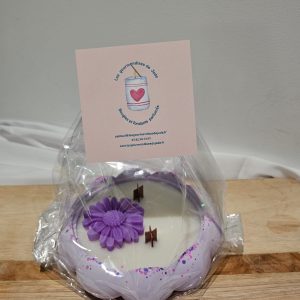 Bougie parfumée Framboise Noire Vanille – 225 g