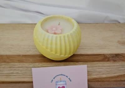 Bougie parfumée Crème de Soin – 100 g