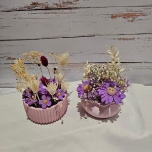 Bouquet de fondants parfumés Framboise noire vanille