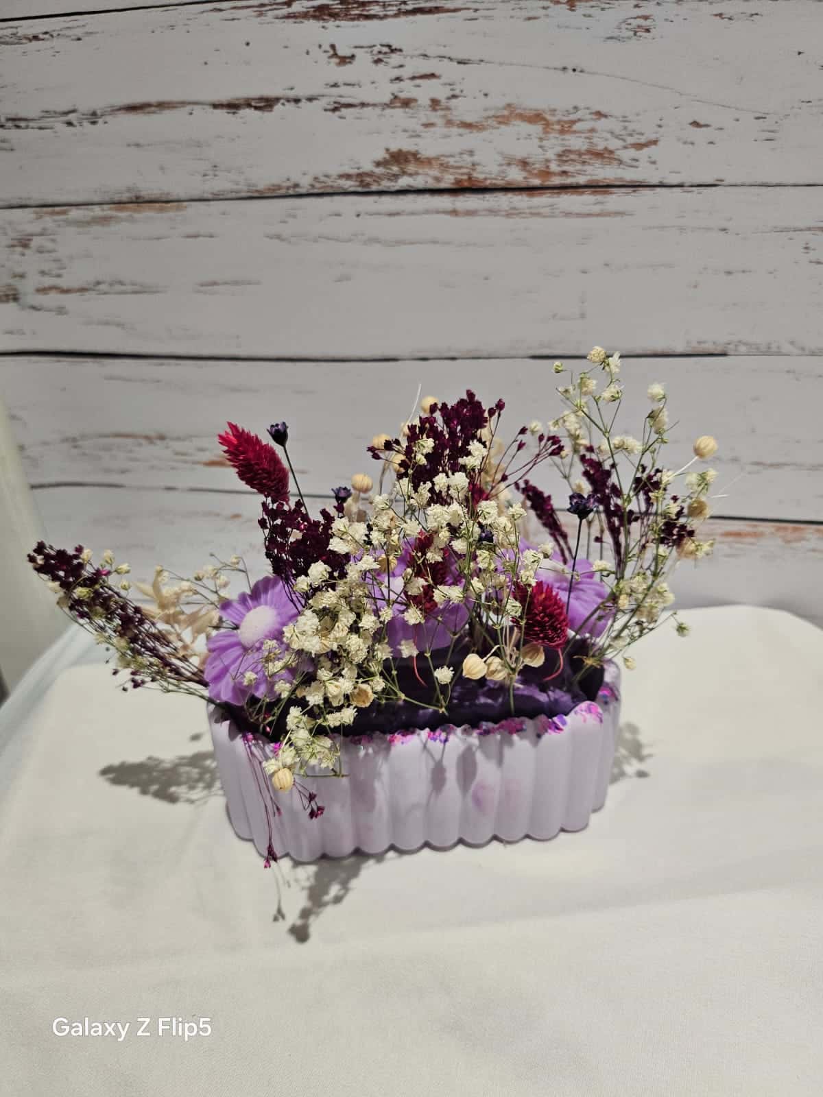 Bouquet de fondants parfumés Framboise noire vanille