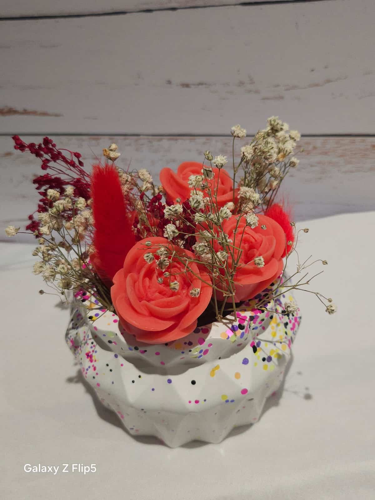 Bouquet de fondants parfumés Pomme d’amour