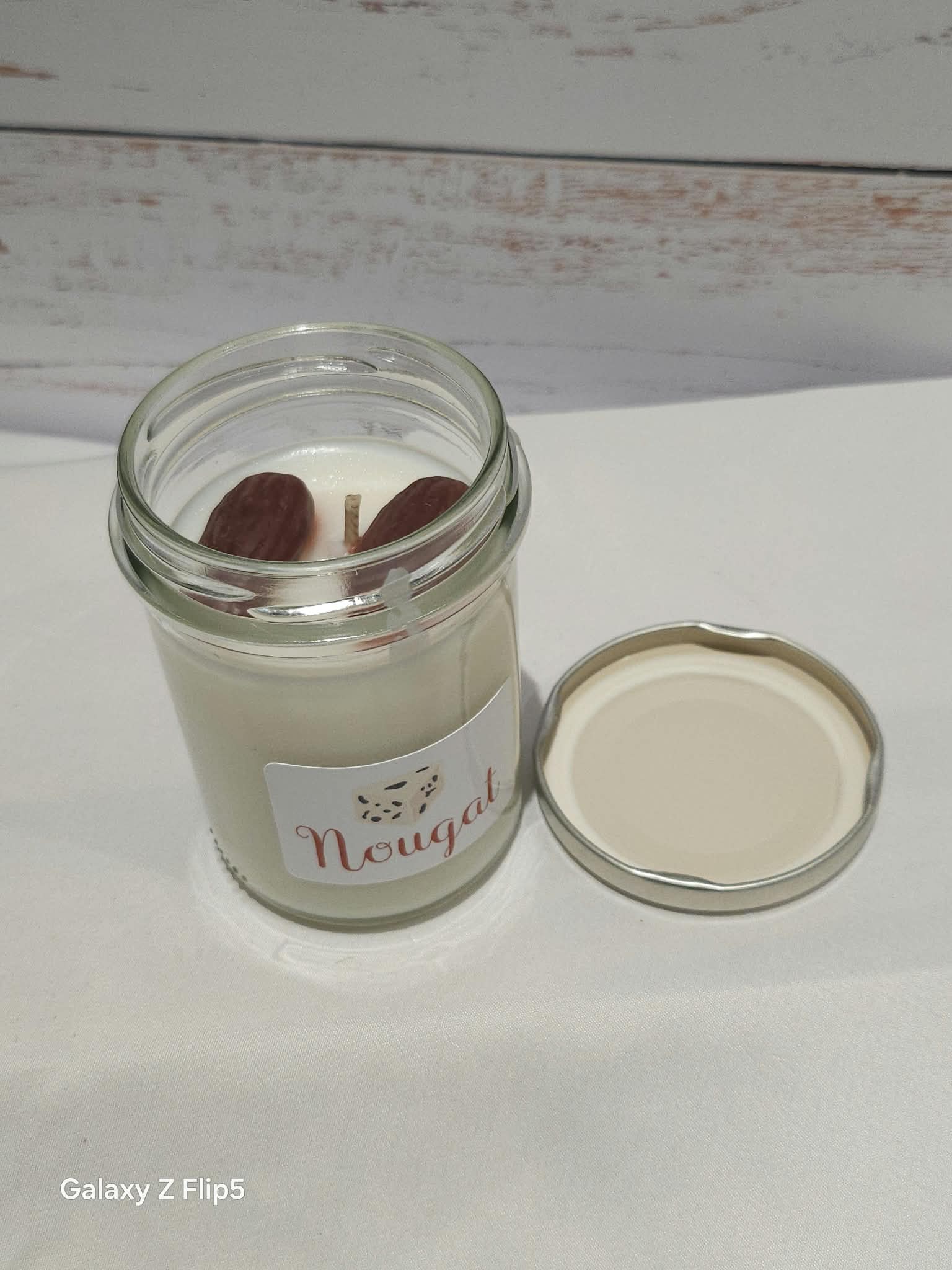 Bougie parfumée Nougat – 120g