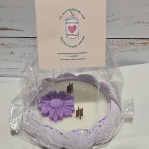 Bougie parfumée Framboise Noire Vanille – 120 g